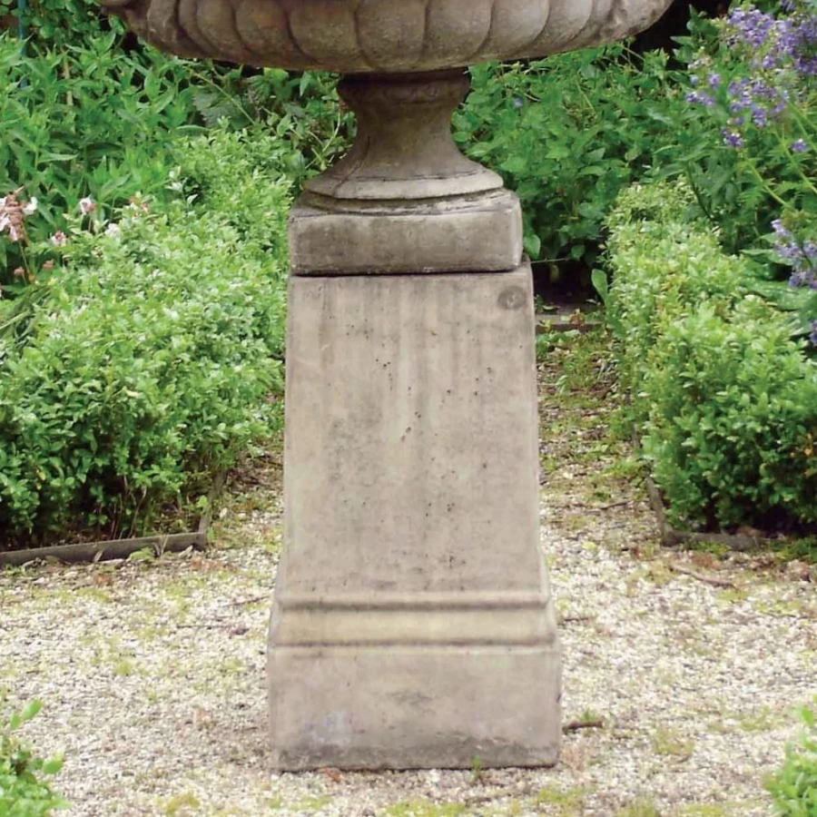 "STATUES & SCULPTURES Modena Stone Column Pedestal for Garden Decor"