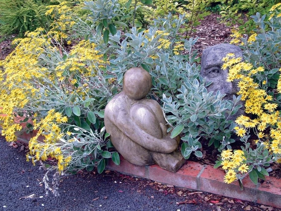 "Harry Potter Inspired Modern Stone Garden Statue by STATUES & SCULPTURES"